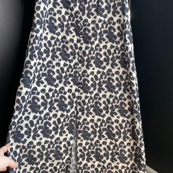 Vintage Leopard Print Cami Maxi Dress - Picture 6 of 7